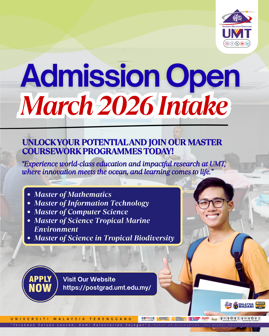 Poster Intake Mac 2026